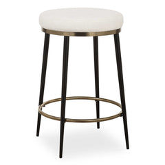 Ensemble Cream Counter Stool - Ornate Home