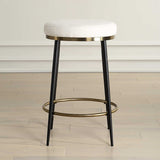 Ensemble Cream Counter Stool - Ornate Home