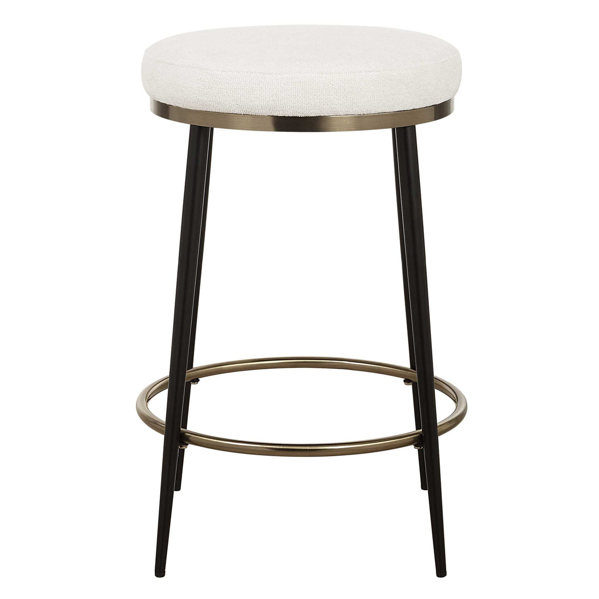Ensemble Cream Counter Stool - Ornate Home