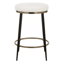 Ensemble Cream Counter Stool - Ornate Home