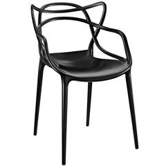 Entangled Black Dining Armchair - Ornate Home