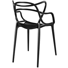 Entangled Black Dining Armchair - Ornate Home