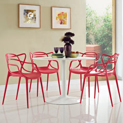 Entangled Red Dining (Set of 4) - Ornate Home