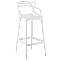Entangled White Bar Stool - Ornate Home
