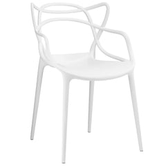 Entangled White Dining Armchair - Ornate Home