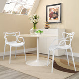 Entangled White Dining (Set of 2) - Ornate Home