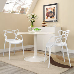 Entangled White Dining (Set of 2) - Ornate Home