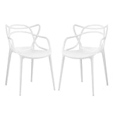 Entangled White Dining (Set of 2) - Ornate Home