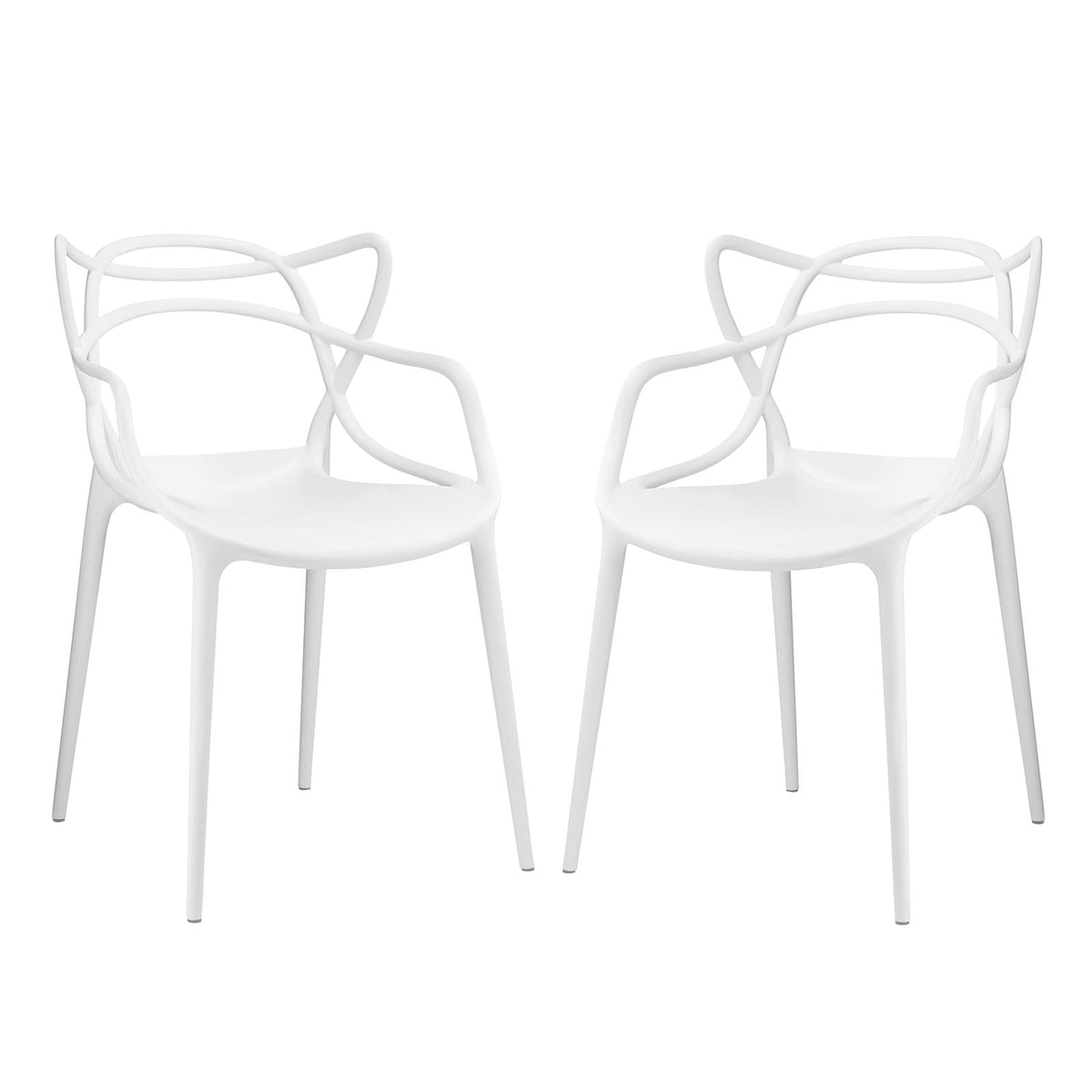 Entangled White Dining (Set of 2) - Ornate Home