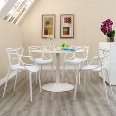 Entangled White Dining (Set of 4) - Ornate Home