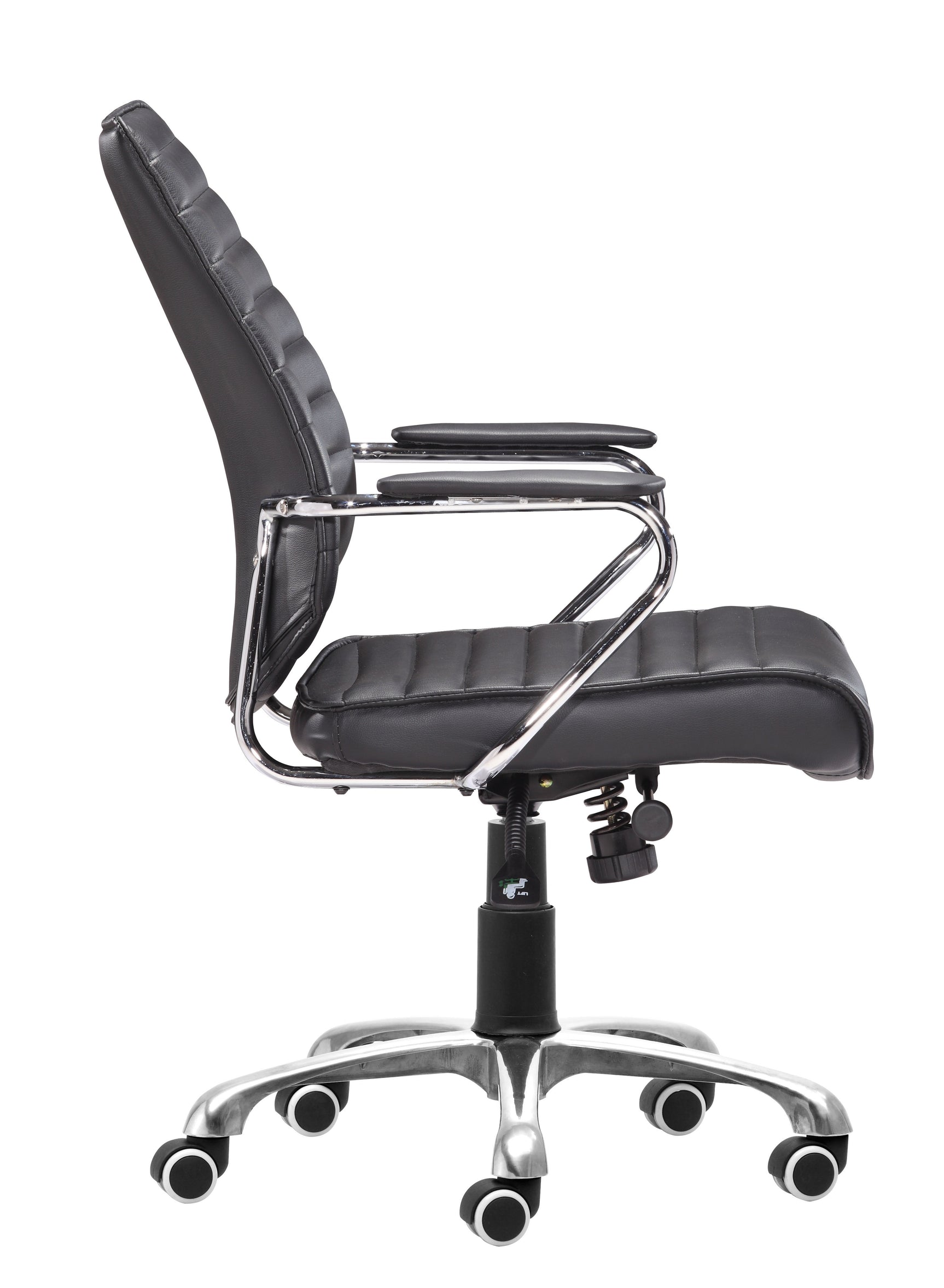 Enterprise Black Low Back Office Chair - Ornate Home