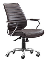 Enterprise Espresso Low Back Office Chair