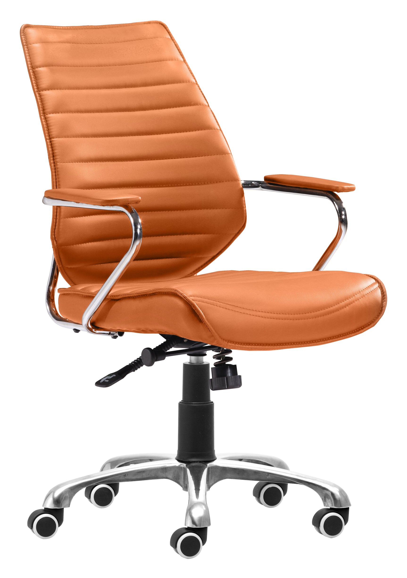 Enterprise Terracotta Low Back Office Chair - Ornate Home