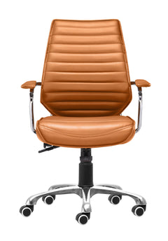 Enterprise Terracotta Low Back Office Chair - Ornate Home