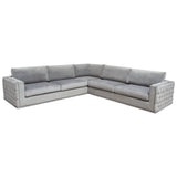 Envy Grey 3pc Sectional - Ornate Home