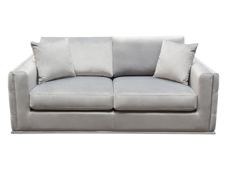 Envy Grey Loveseat - Ornate Home
