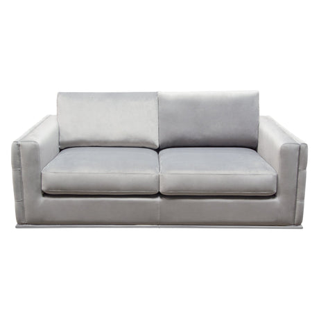 Envy Grey Loveseat - Ornate Home