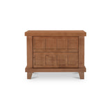Enya Red Oak Nightstand - Ornate Home