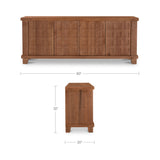 Enya Red Oak Sideboard - Ornate Home