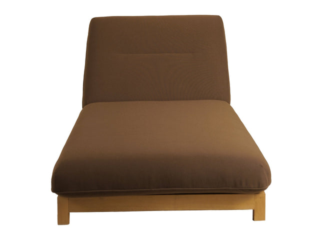 Enzo Brown Outdoor Adjustable Lounge Chair - Ornate Home