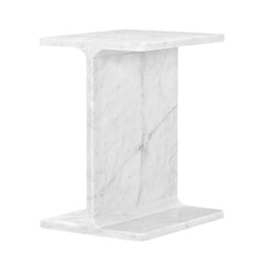 Enzo White Accent Table - Ornate Home