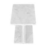 Enzo White Accent Table - Ornate Home