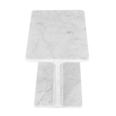 Enzo White Accent Table - Ornate Home