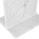 Enzo White Accent Table - Ornate Home
