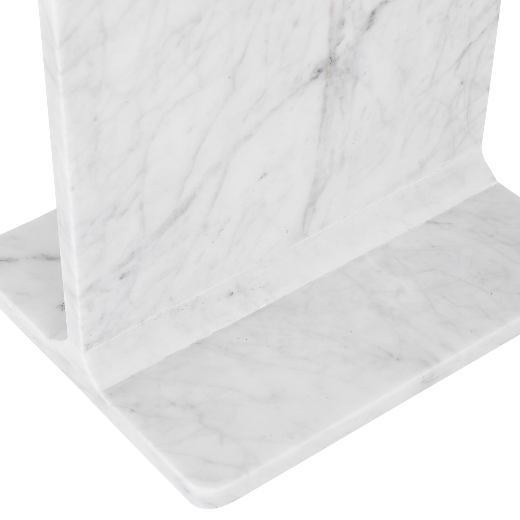 Enzo White Accent Table - Ornate Home
