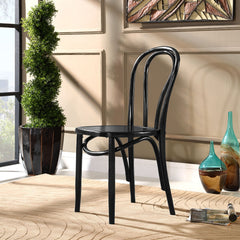 Eon Black Dining Side Chair - Ornate Home