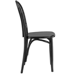 Eon Black Dining Side Chair - Ornate Home