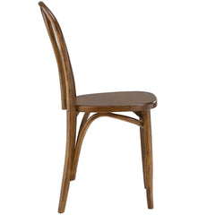 Eon Walnut Dining Side Chair - Ornate Home