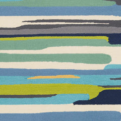 Ephrata Colorful Blue Outdoor Rug - Clearance - Ornate Home