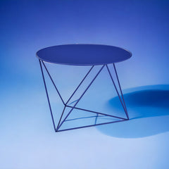 Epidia Blue Accent Table - Ornate Home
