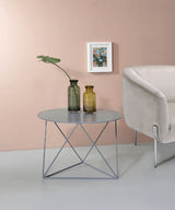 Epidia Gray Accent Table - Ornate Home