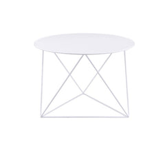 Epidia White Accent Table - Ornate Home