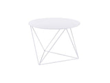 Epidia White Accent Table - Ornate Home