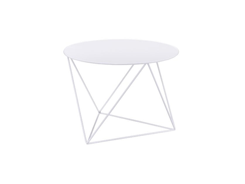 Epidia White Accent Table - Ornate Home