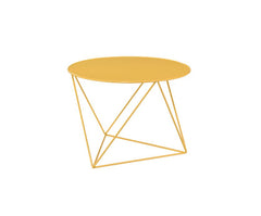 Epidia Yellow Accent Table - Ornate Home