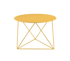 Epidia Yellow Accent Table - Ornate Home