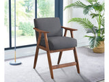 Epione Dark Gray Counter Height Chair (Set of 2) - Ornate Home