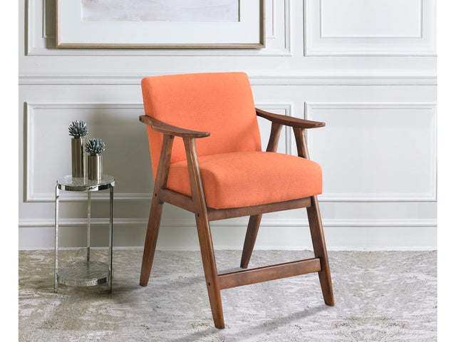 Epione Orange Counter Height Chair (Set of 2) - Ornate Home