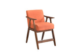 Epione Orange Counter Height Chair (Set of 2) - Ornate Home