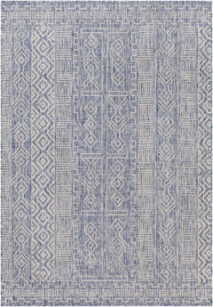 Epson Blue Indoor & Outdoor Rug - Clearance - Ornate Home