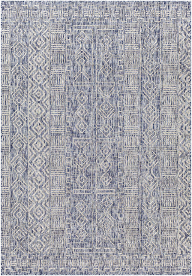 Epson Blue Indoor & Outdoor Rug - Clearance - Ornate Home