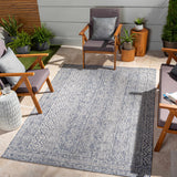 Epson Blue Indoor & Outdoor Rug - Clearance - Ornate Home