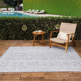 Epson Blue Indoor & Outdoor Rug - Clearance - Ornate Home