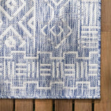 Epson Blue Indoor & Outdoor Rug - Clearance - Ornate Home