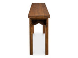 Equestrian Brown Console Table - Ornate Home