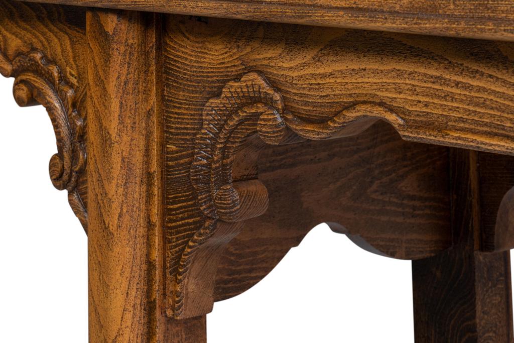 Equestrian Brown Console Table - Ornate Home